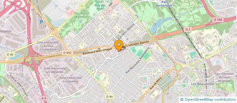 localisation de l'entreprise MADAME BINTA DIAOUNE  AULNAY-SOUS-BOIS