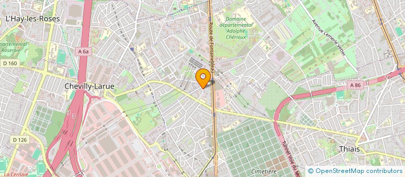 localisation de l'entreprise MADAME BINTOU BAMBA  CHEVILLY-LARUE