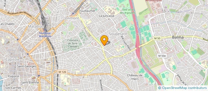 localisation de l'entreprise MADAME BINTOU BAMBA  TOULOUSE