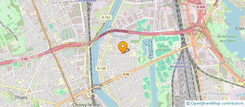 localisation de l'entreprise MADAME BINTOU COULIBALY à CHOISY-LE-ROI