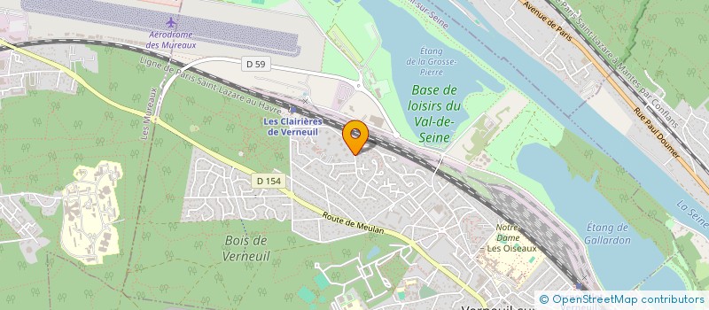 localisation de l'entreprise MADAME BINTOU DIAKITE à VERNEUIL-SUR-SEINE