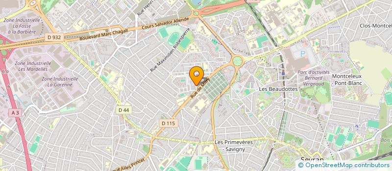 localisation de l'entreprise MADAME BINTOU DIAKITE à AULNAY-SOUS-BOIS