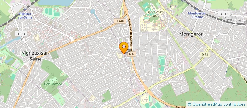 localisation de l'entreprise MADAME BINTOU SEMEGA  VIGNEUX-SUR-SEINE