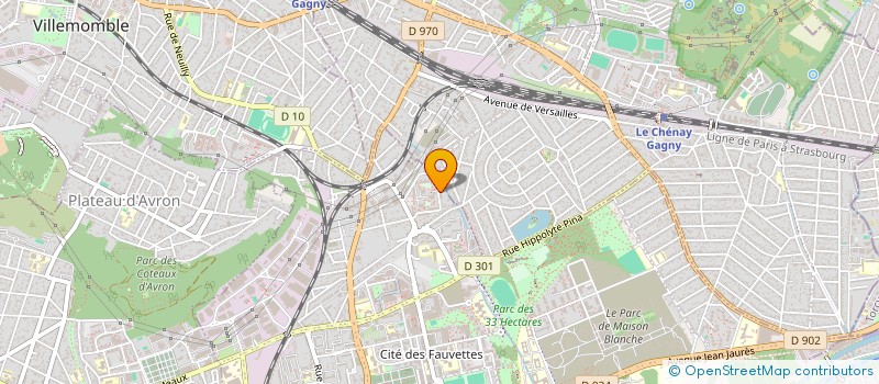 localisation de l'entreprise MADAME BINTOU SISSOKO à NEUILLY-SUR-MARNE