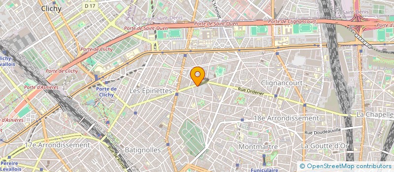 localisation de l'entreprise MADAME BINTOU SOUARE à LEVALLOIS-PERRET