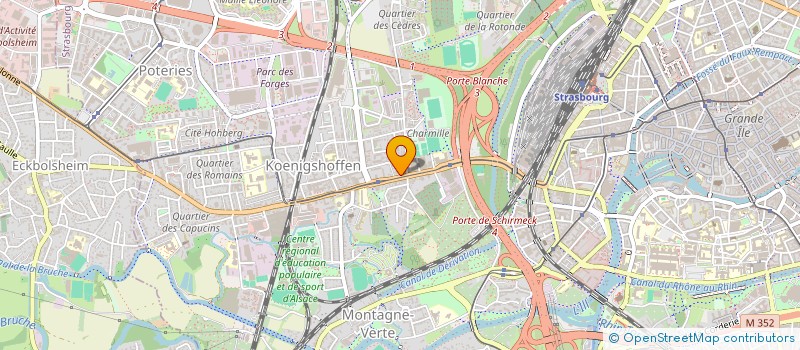 localisation de l'entreprise MADAME BINTOU SYLLA  STRASBOURG