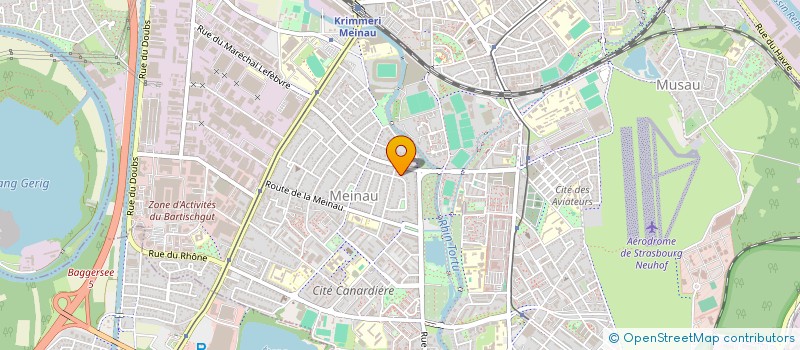 localisation de l'entreprise MADAME BIRCAN TEKELI à STRASBOURG