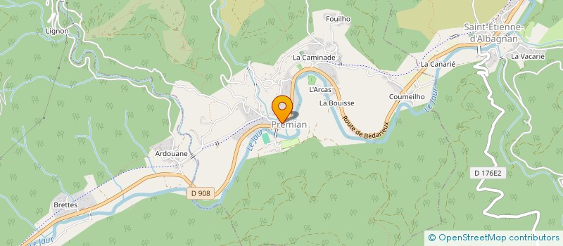 localisation de l'entreprise MADAME BIRGITT DANGERS à COLOMBIERES-SUR-ORB