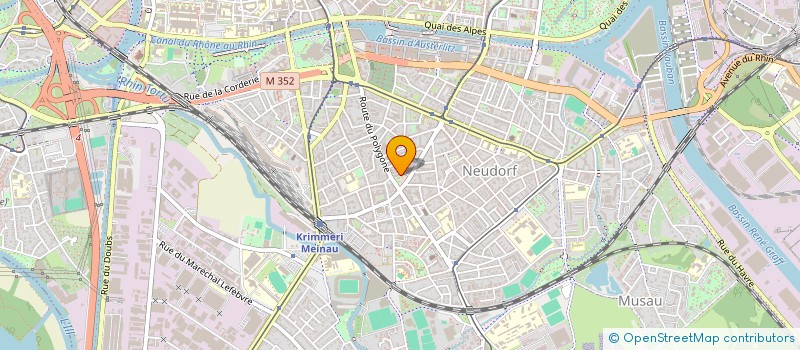 localisation de l'entreprise MADAME BIRGITTA LEHMKOSTER à STRASBOURG