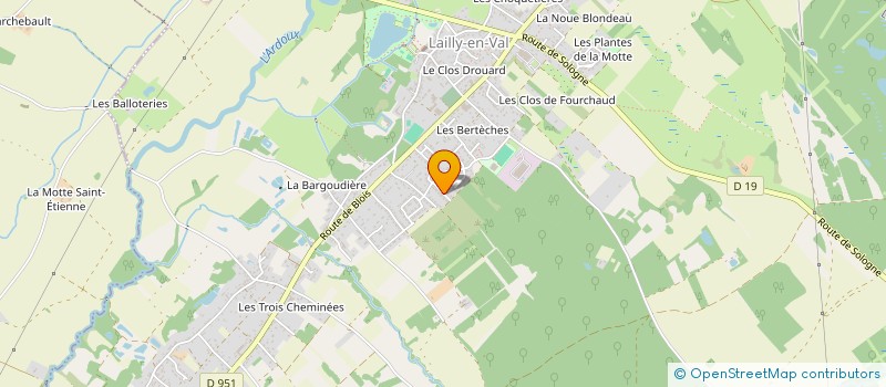 localisation de l'entreprise MADAME BIRGUL SARIKAYA à LAILLY-EN-VAL