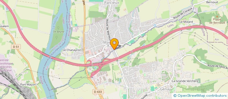 localisation de l'entreprise MADAME BIRHAN OZEL  MASSIEUX