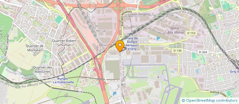 localisation de l'entreprise MADAME BIRKTI TESFALDET à PARAY-VIEILLE-POSTE