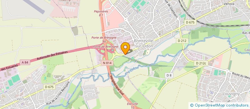 localisation de l'entreprise MADAME BIRSEL DASDEMIR  BRETTEVILLE-SUR-ODON