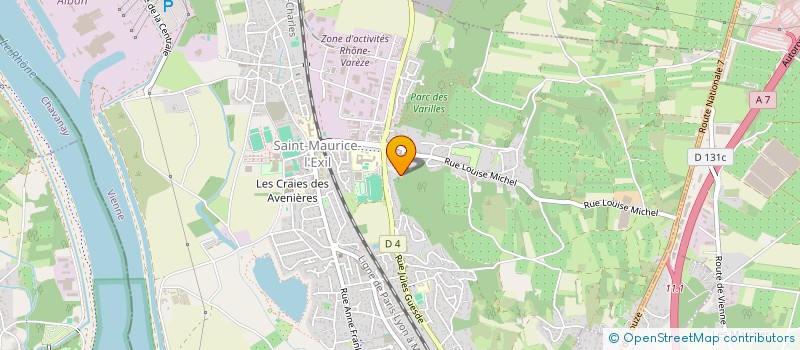 localisation de l'entreprise MADAME BIRSEN ERYURUK  SAINT-MAURICE-L'EXIL