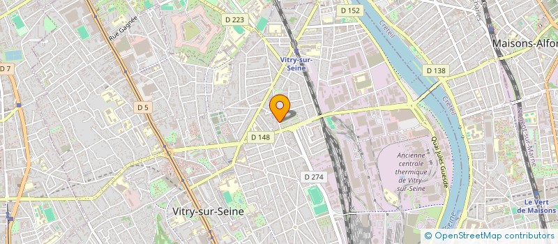 localisation de l'entreprise MADAME BIRU ZHAO à VITRY-SUR-SEINE
