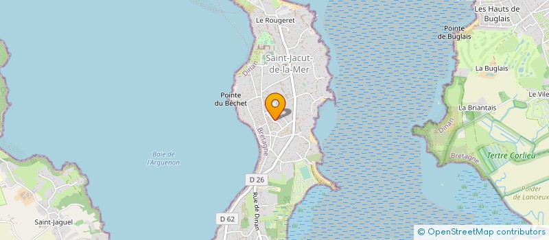 localisation de l'entreprise MADAME BIZOT APPERT  SAINT-JACUT-DE-LA-MER