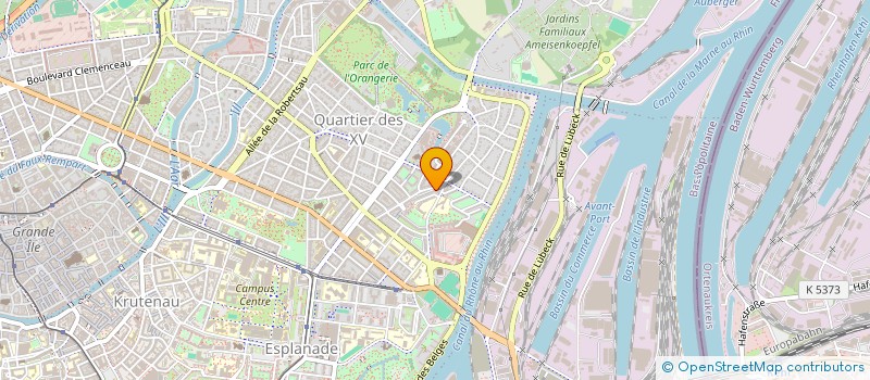 localisation de l'entreprise MADAME BLA AGO à STRASBOURG