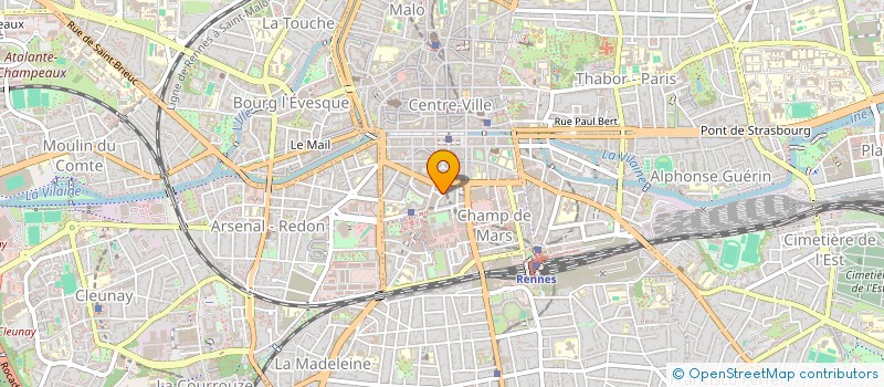 localisation de l'entreprise MADAME BLANCA GOMEZ ESCODA à RENNES