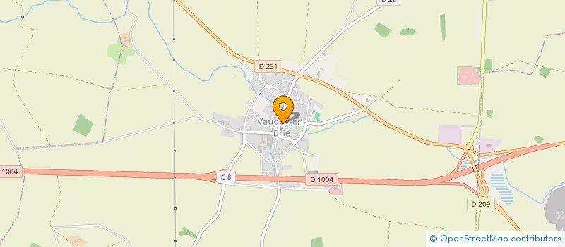 localisation de l'entreprise MADAME BLANCA PRIETO CADEROT  VAUDOY-EN-BRIE