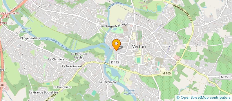 localisation de l'entreprise MADAME BLANCA ROMERO  VERTOU