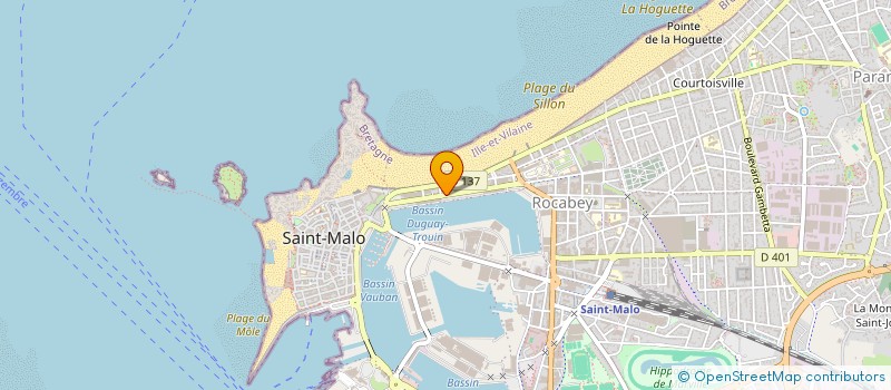 localisation de l'entreprise MADAME BLANCHARD LE GOUX  SAINT-MALO