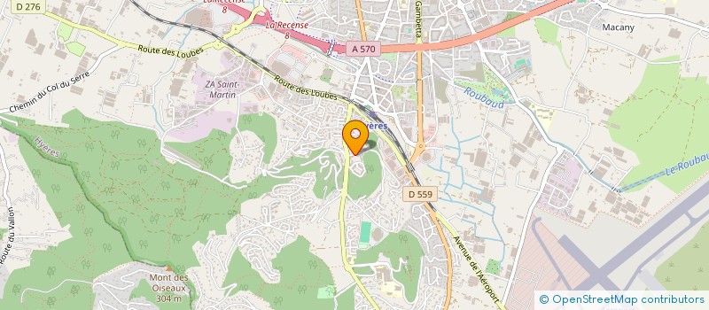 localisation de l'entreprise MADAME BLANCHE BELLA ZE  LE PRADET