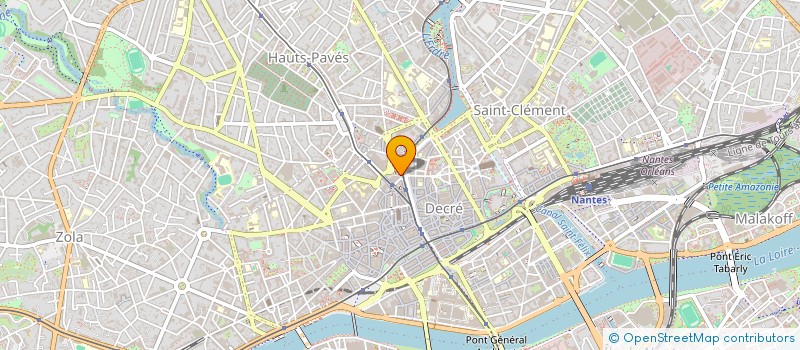 localisation de l'entreprise MADAME BLANCHE BOISRAME  NANTES