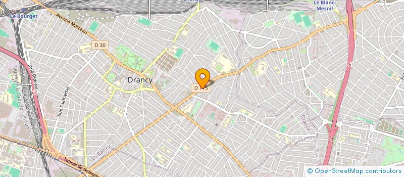 localisation de l'entreprise MADAME BLANCHE BOURGEOIS  DRANCY