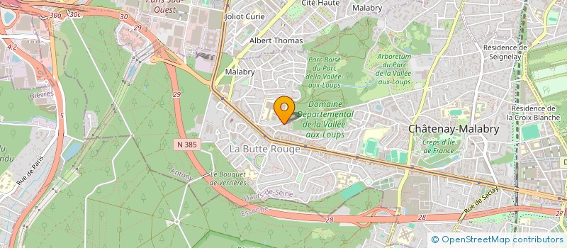 localisation de l'entreprise MADAME BLANCHE BOUSSOUGOU MOUYAMA  CHATENAY-MALABRY