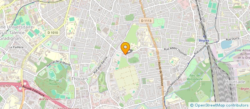 localisation de l'entreprise MADAME BLANCHE CHAMPETIER  CADAUJAC