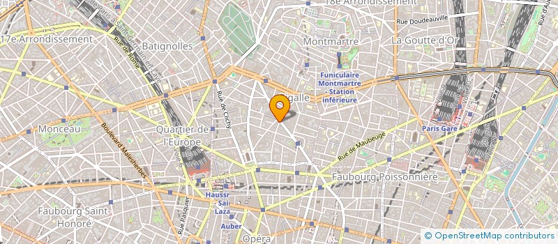 localisation de l'entreprise MADAME BLANCHE DE JOUVENCEL DE VINOLS  PARIS