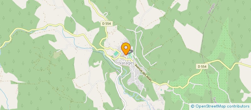 localisation de l'entreprise MADAME BLANCHE DE LAPASSSE  VARAGES