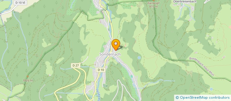 localisation de l'entreprise MADAME BLANCHE DELACOTE  SONDERNACH