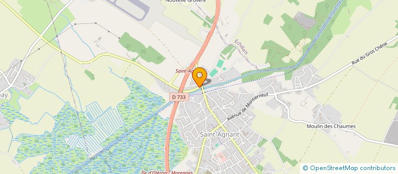 localisation de l'entreprise MADAME BLANCHE DOUSSIN  SAINT-AGNANT