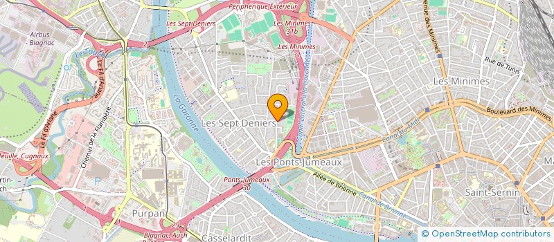 localisation de l'entreprise MADAME BLANCHE DUFAUX à TOULOUSE