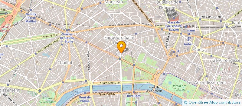 localisation de l'entreprise MADAME BLANCHE HELIAS à PARIS