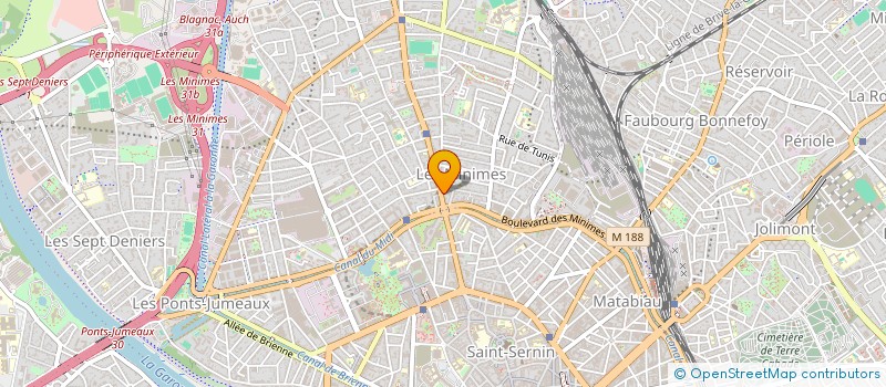 localisation de l'entreprise MADAME BLANCHE HOLOUALI à TOULOUSE