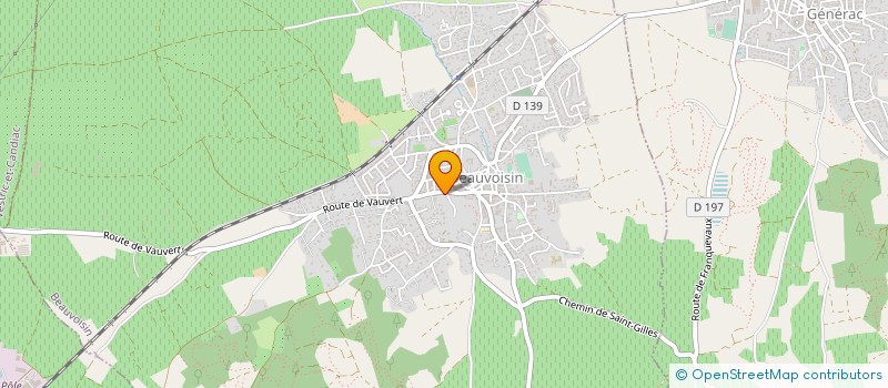 localisation de l'entreprise MADAME BLANCHE LACAS  BEAUVOISIN