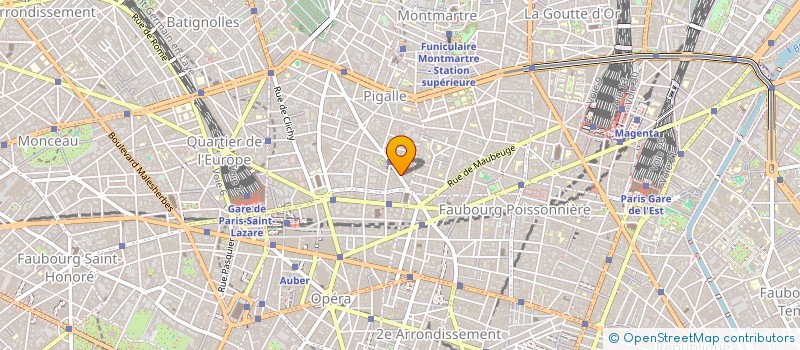 localisation de l'entreprise MADAME BLANCHE MASSARI  PARIS