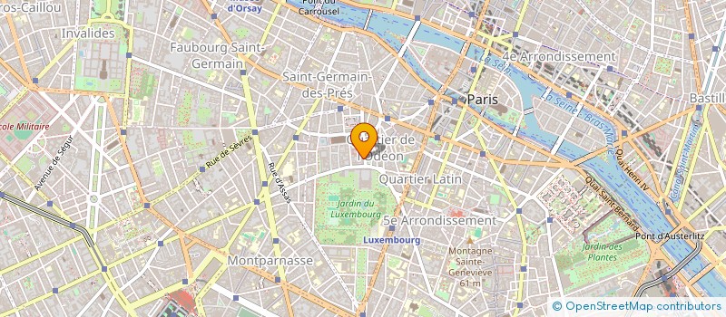 localisation de l'entreprise MADAME BLANCHE MONJOUR  PARIS