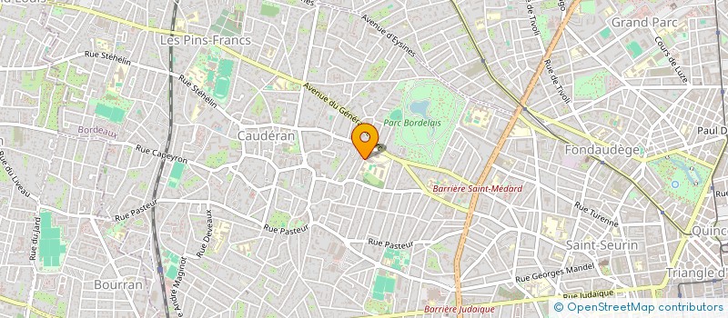 localisation de l'entreprise MADAME BLANCHE PONIATOWSKI à BORDEAUX