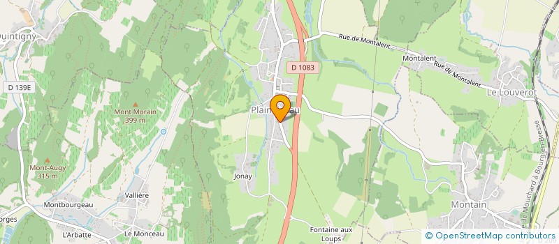 localisation de l'entreprise MADAME BLANCHE RINCK  PLAINOISEAU