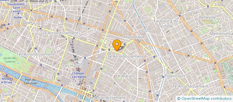 localisation de l'entreprise MADAME BLANCHE RUAUDEL  PARIS