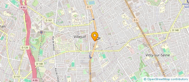 localisation de l'entreprise MADAME BLANCHE SABBAH BLANCHE à VILLEJUIF