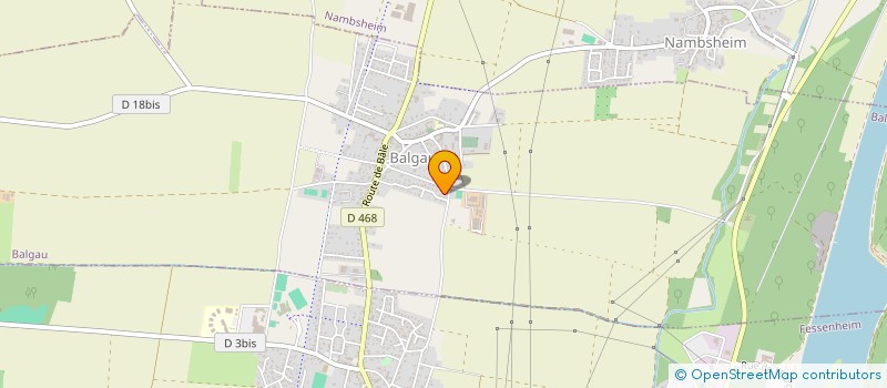 localisation de l'entreprise MADAME BLANCHE SALING  BALGAU