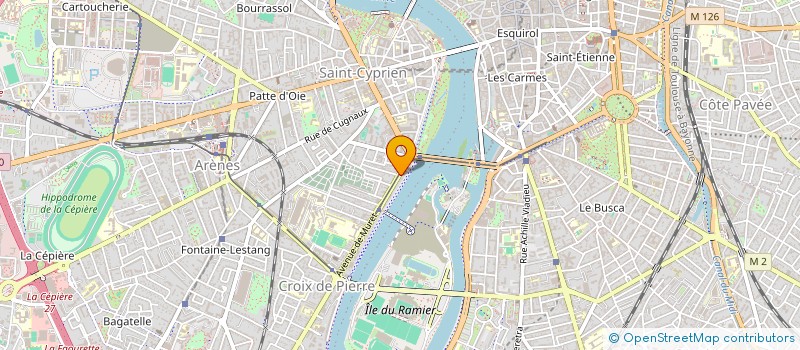 localisation de l'entreprise MADAME BLANDINE ABAD à TOULOUSE