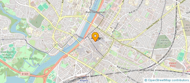 localisation de l'entreprise MADAME BLANDINE ABOUI  ANGERS