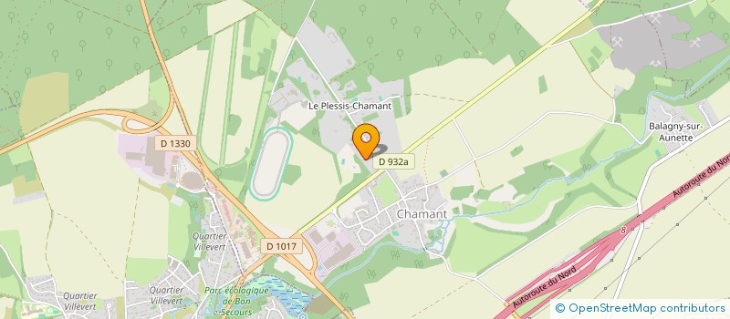 localisation de l'entreprise MADAME BLANDINE AERTS à CHAMANT