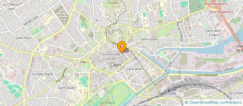 localisation de l'entreprise MADAME BLANDINE AGBAMATE à CAEN