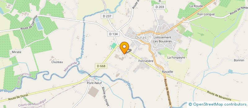 localisation de l'entreprise MADAME BLANDINE ARGUILLOT  SAINT-PIERRE-SUR-DROPT